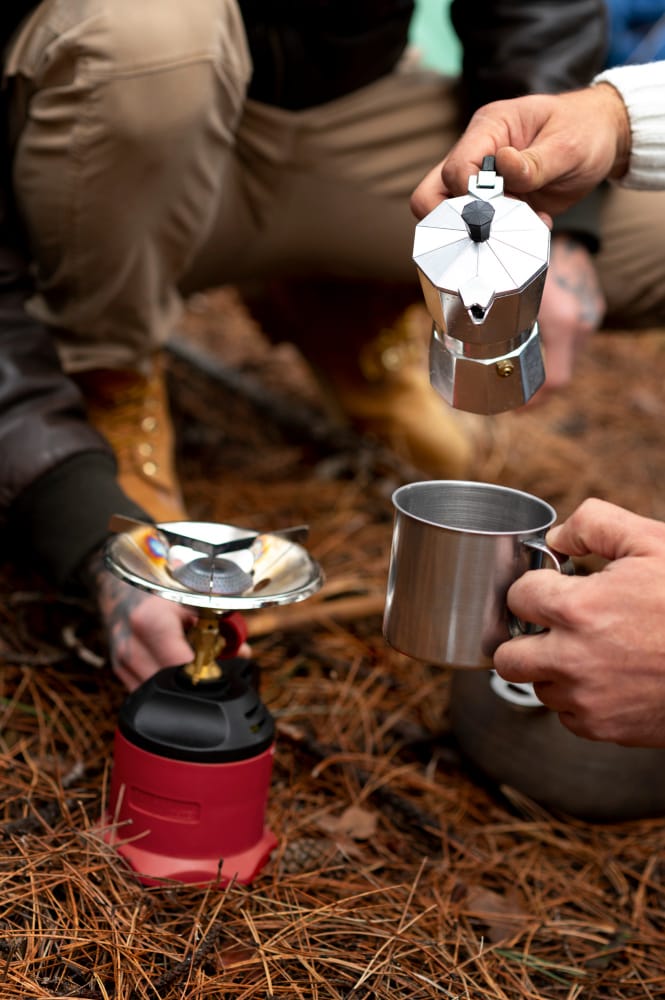 cafetière italienne camping
