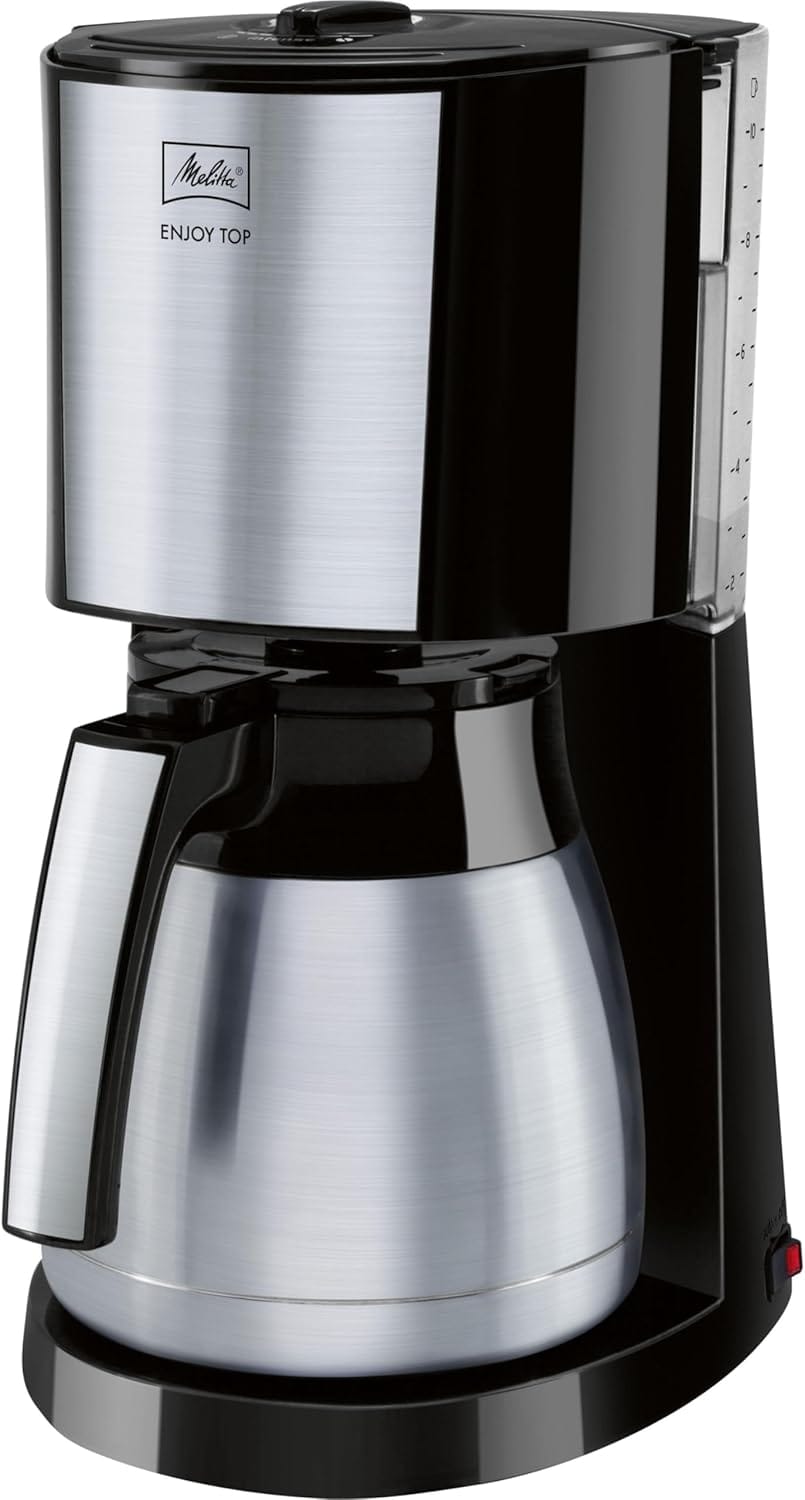 Melitta Cafetière à Filtre avec Verseuse Isotherme en Acier Inoxydable