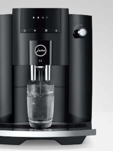 jura e4 piano eau chaude