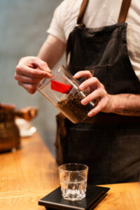 Dosage précis de café
